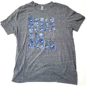 Phish Fenway Park Concert T-Shirt Gray XL Boston July 5-6 2019 Grey